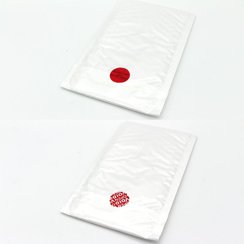 Solitary Walker 200Pcs Tamper Evident Security Void Stickers Diameter 1 inch Round Red Complete Transfer Tamper Proof Labels Safety Torn up Invalid Seals Tape - Image 3